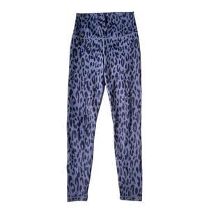 Carbon38 Leopard High Rise Full Length Legging Size Small